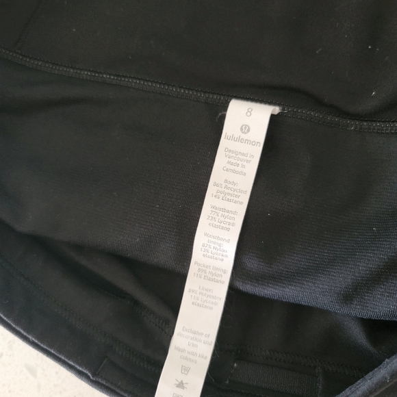 Lululemon Lined Short | Gray Running Shorts - Picture 4 of 6